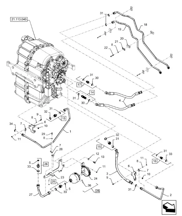 47935343 - Гидроаккумулятор КПП T9./St./QT с 18г.в.